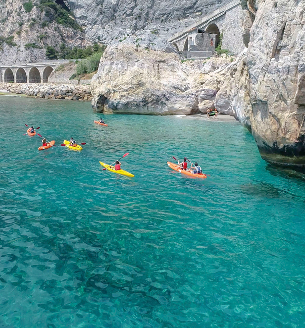 Kayaking in Amalfi Coast