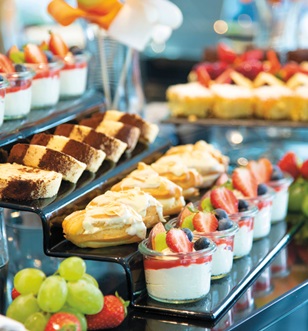 Desert selection aboard Emerald river cruise