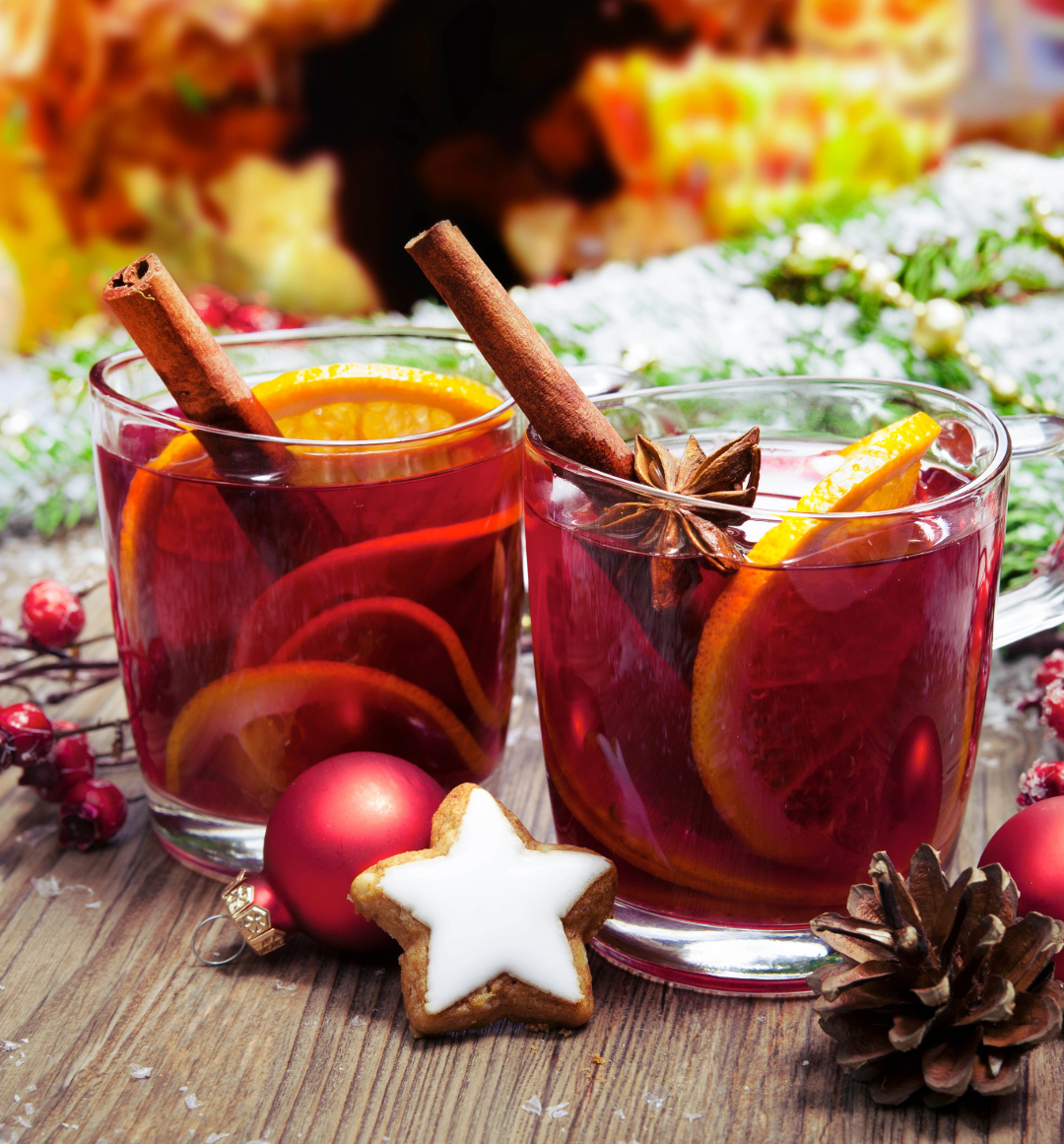 Mulled wine at Christmas market