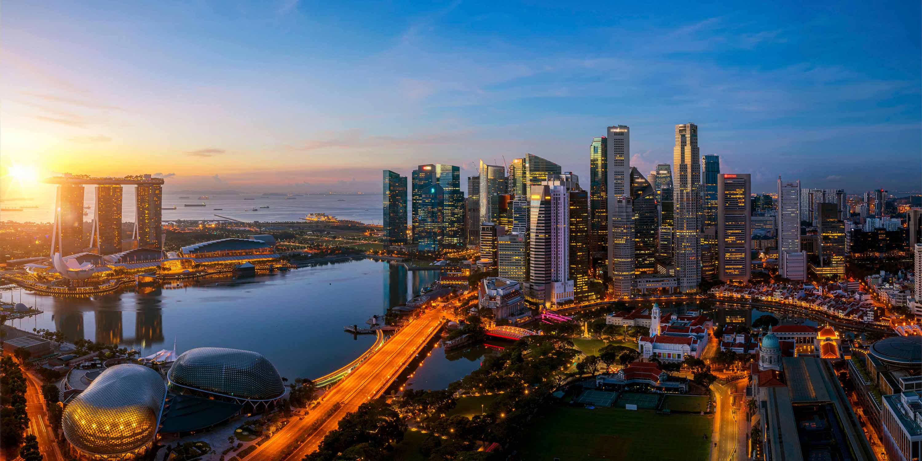 Singapore Sunrise.