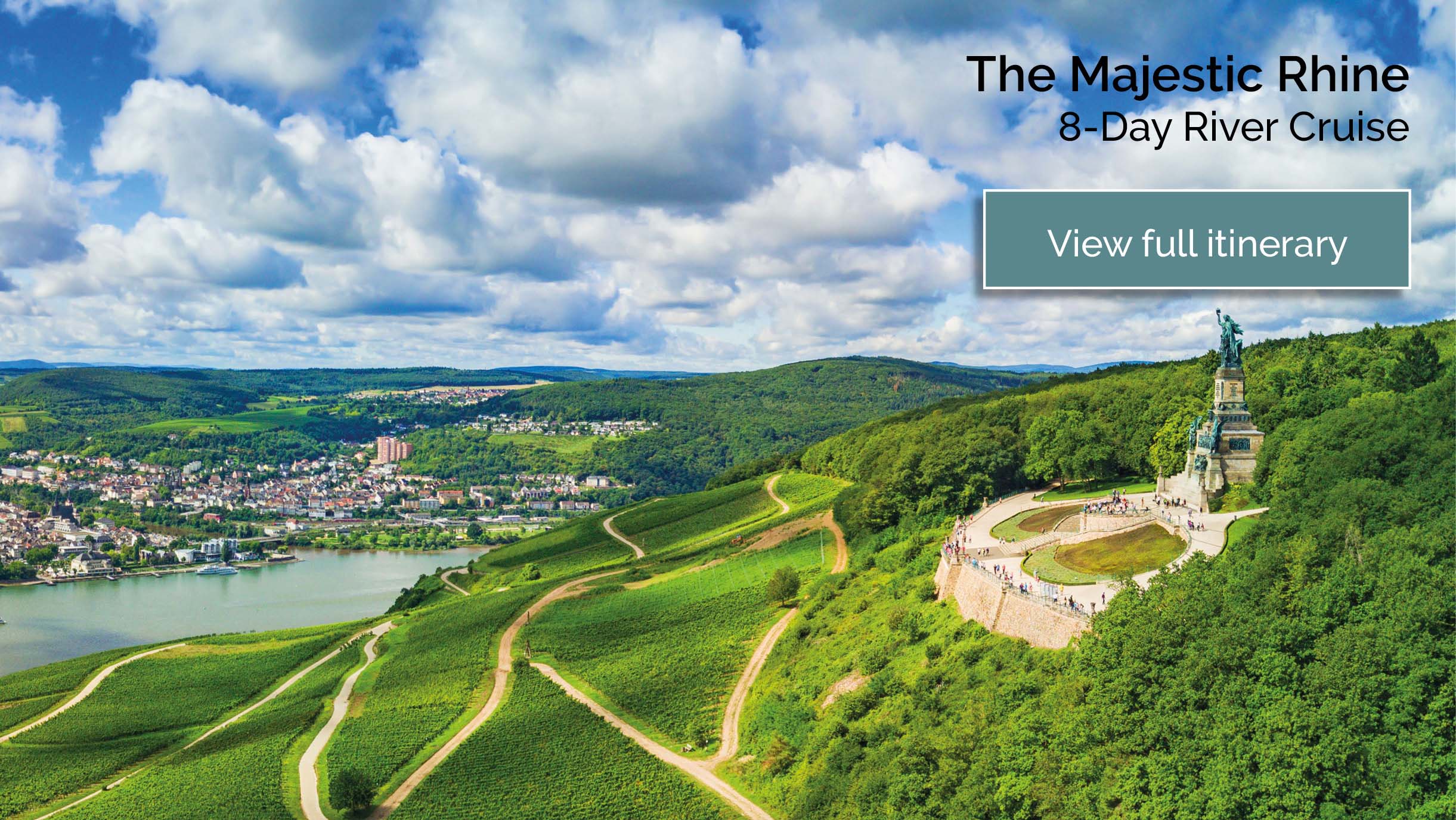 View The Majestic Rhine 8-Day River Cruise itinerary here