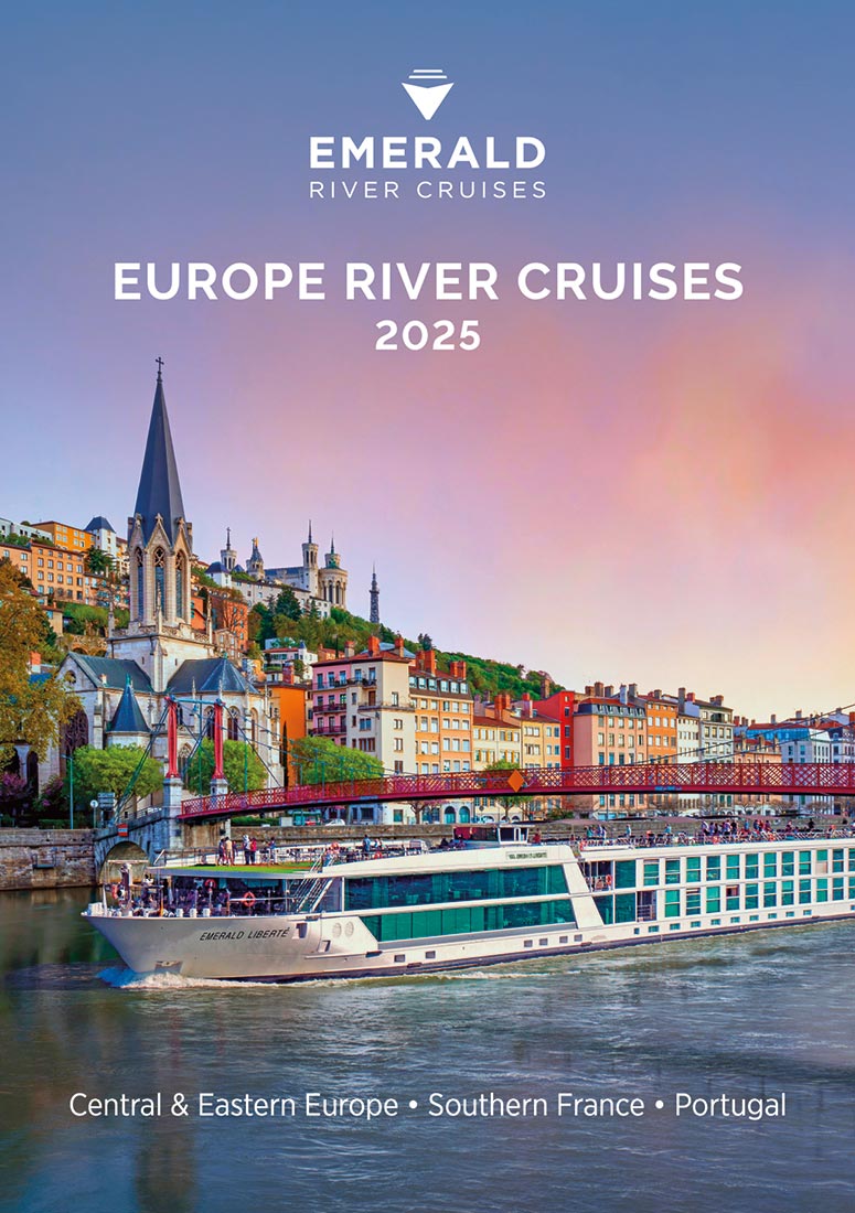 Emerald Europe River Cruising Brochure Cover