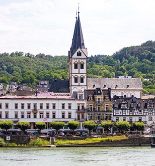 Rhine River, Western Europe