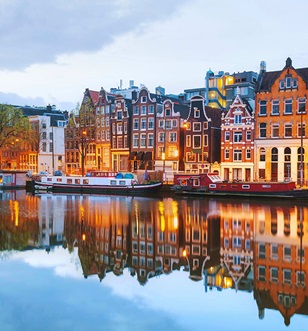 Night views in Amsterdam