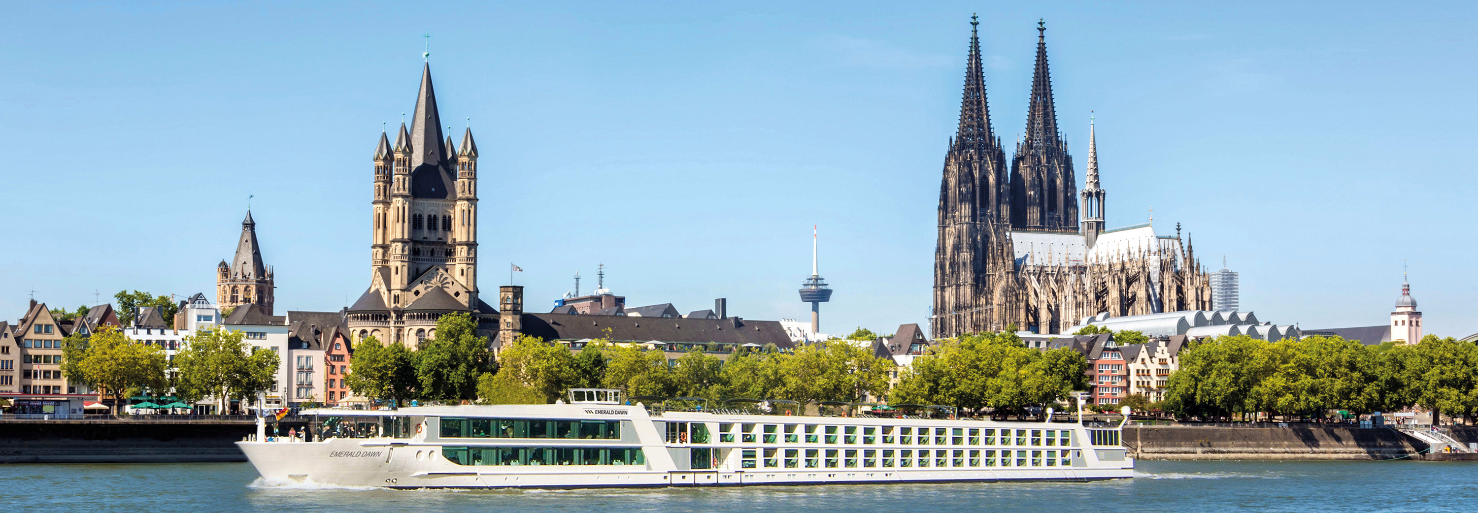 Emerald Dawn river cruise in Cologne, Germany