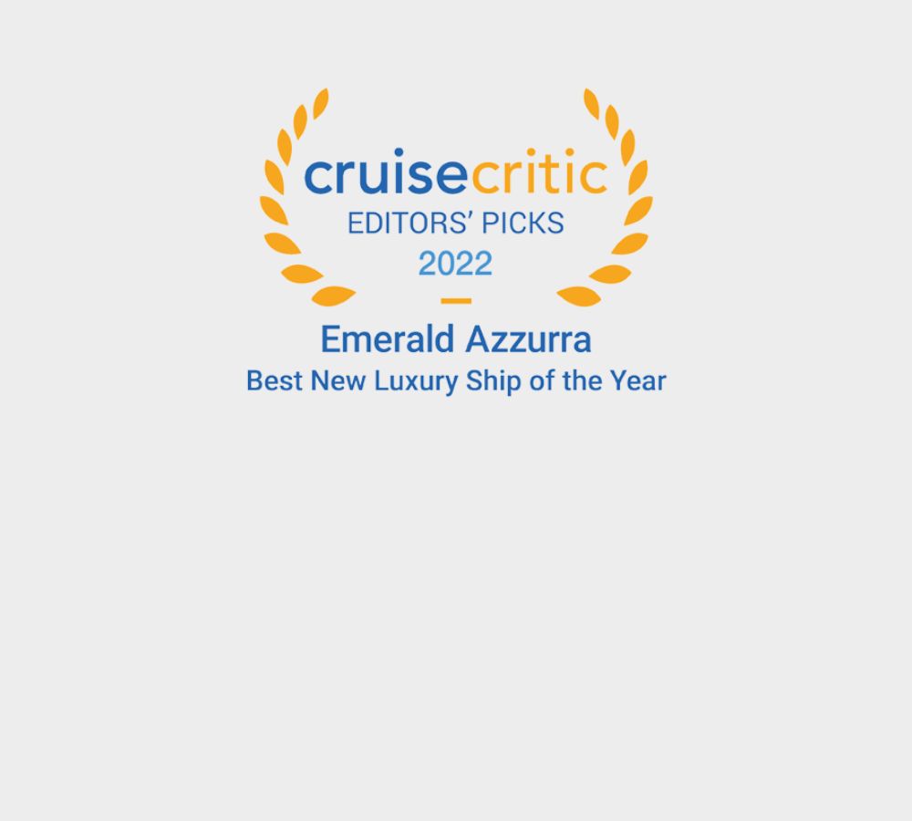 Cruise Critic Award logo best luxury ship of the year