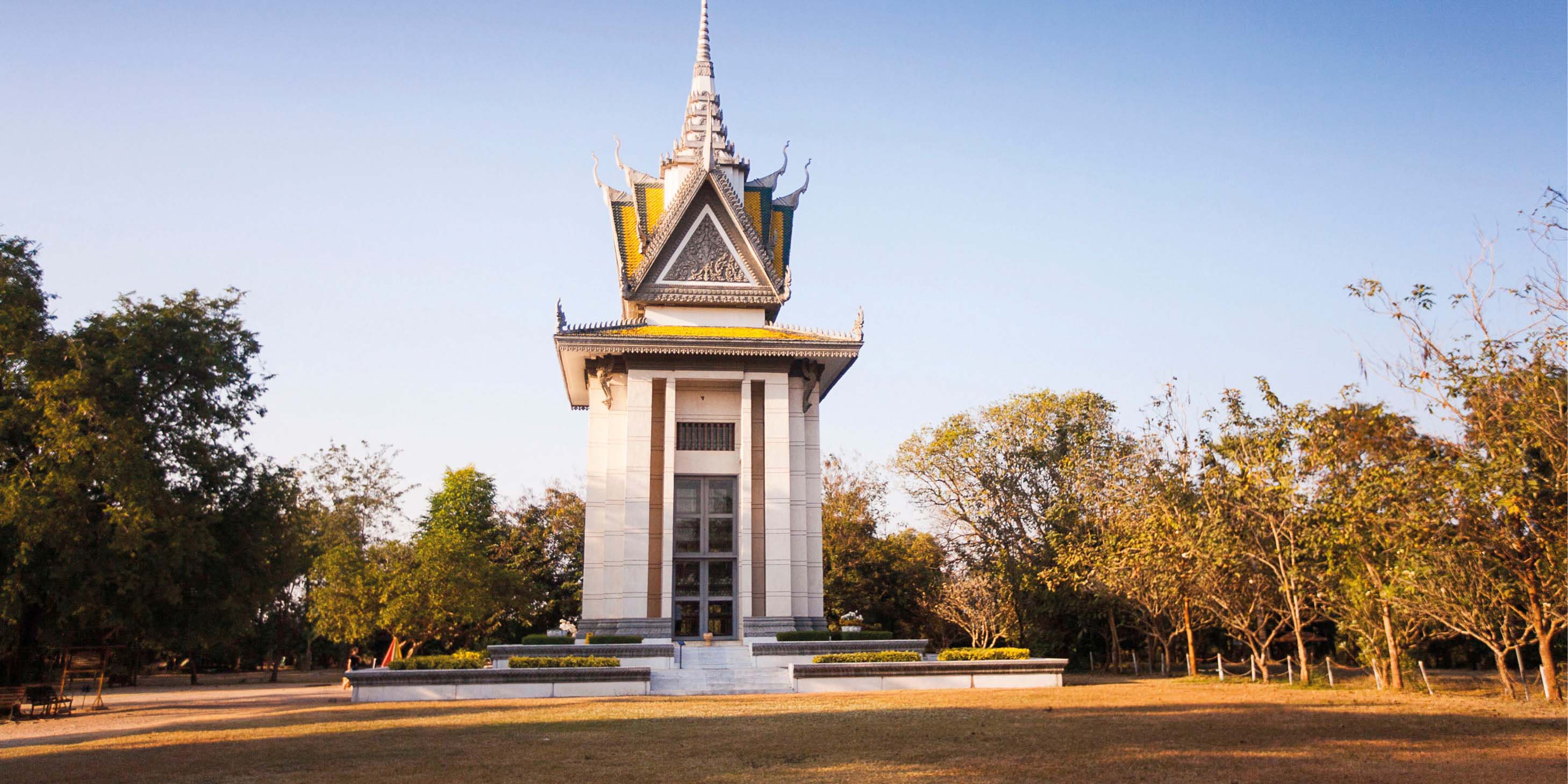 Killing Fields monument in Phnom Penh, Cambodia